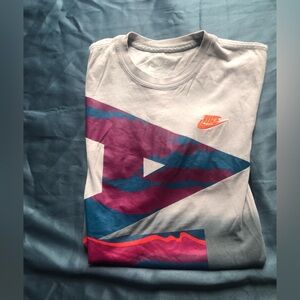 Nike Gray Logo Tee